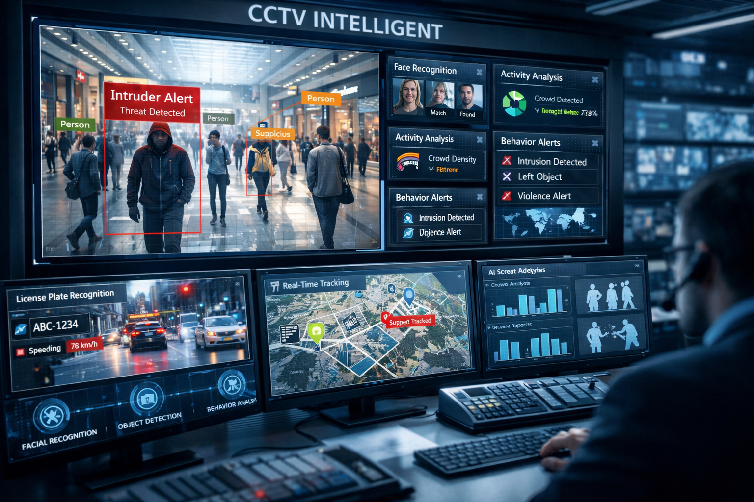 Câmeras de segurança CCTV